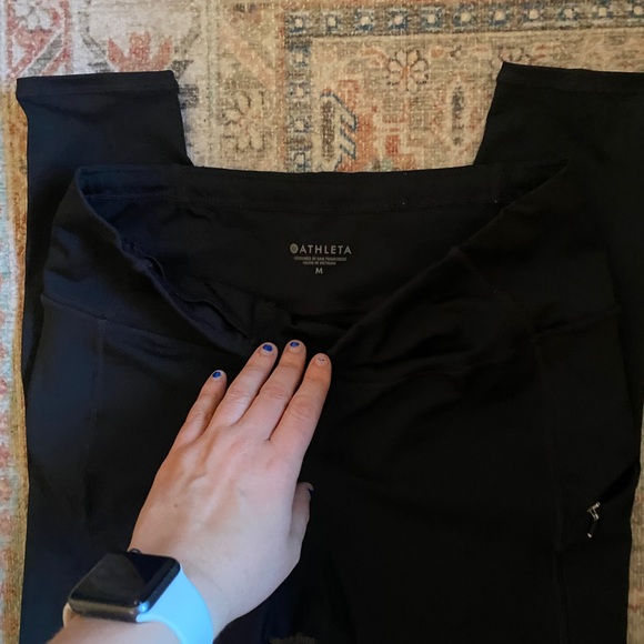Black leggings from Athleta - Picture 4 of 5
